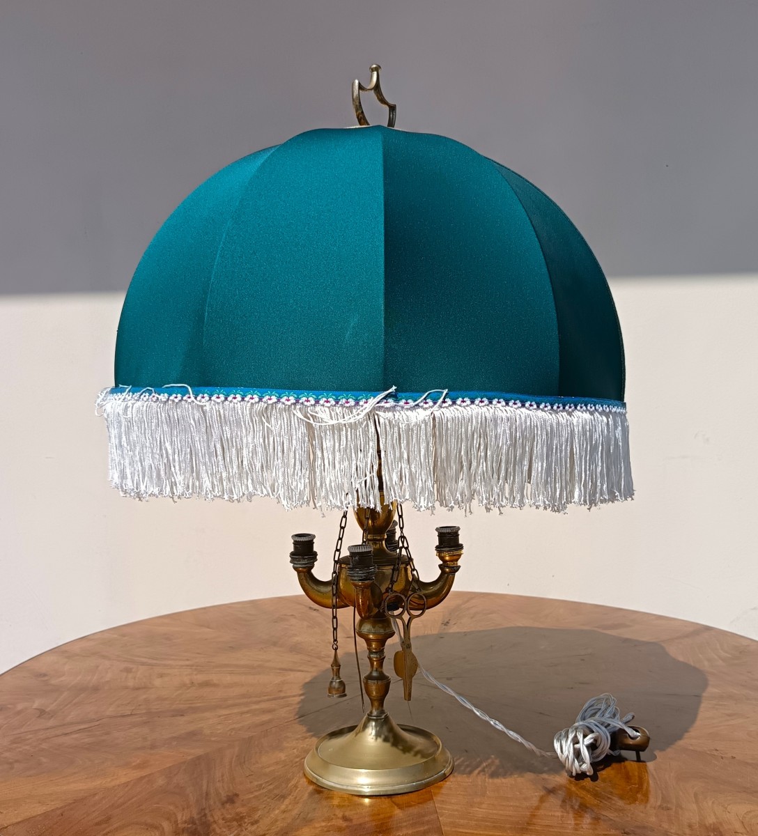 Lampe en bronze XIXe Florence