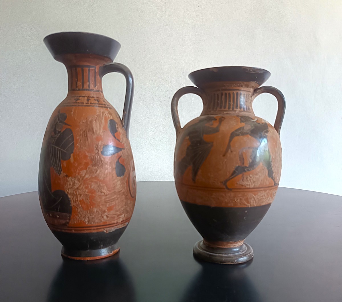 Paire de vases Grand Tour XIXème siècle-photo-1