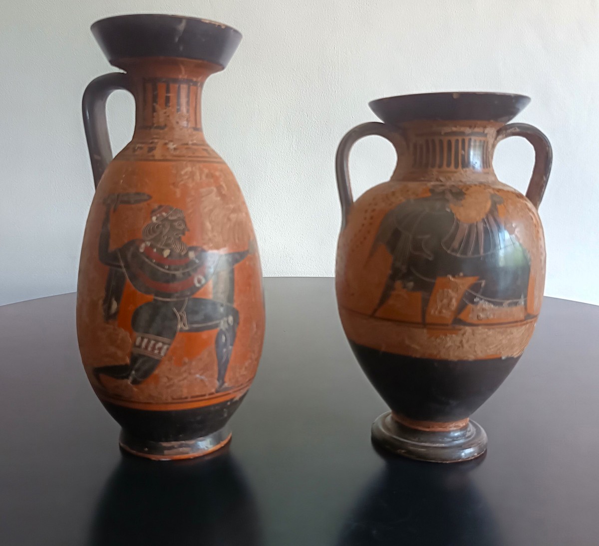 Paire de vases Grand Tour XIXème siècle