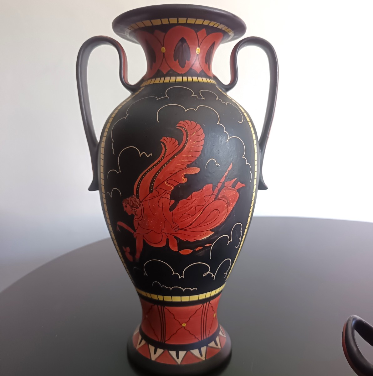 Triptyque de vases Deruta 1930-photo-3