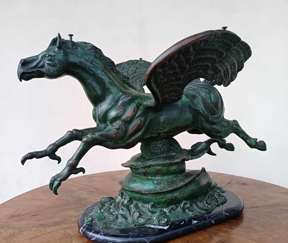 Sculpture Rationaliste en bronze de 1930 Hippogriffe-photo-1
