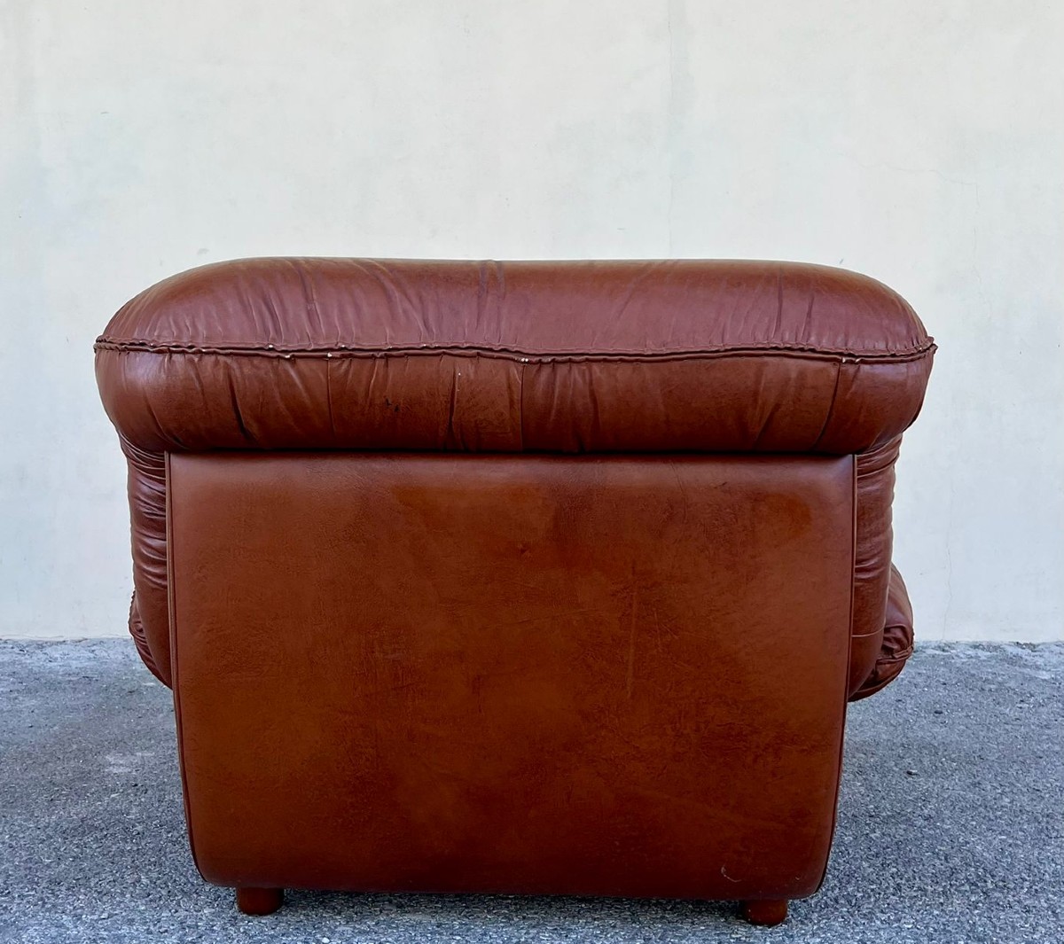 Paire de fauteuils vintage des années 70 Adriano Piazzesi-photo-3