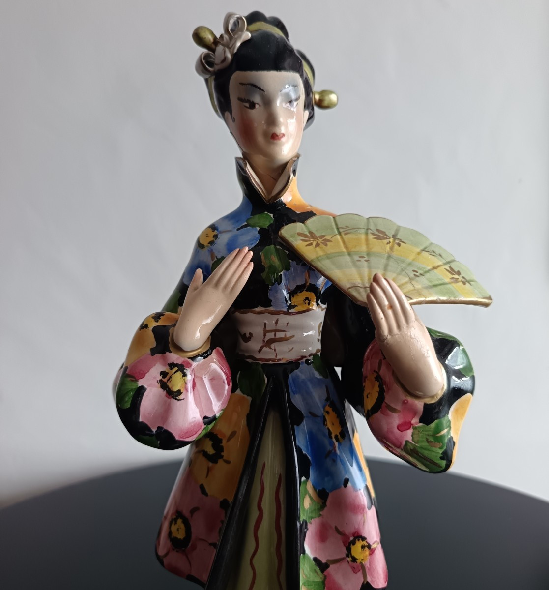 Ceramic Geisha, 1930, Italy-photo-2