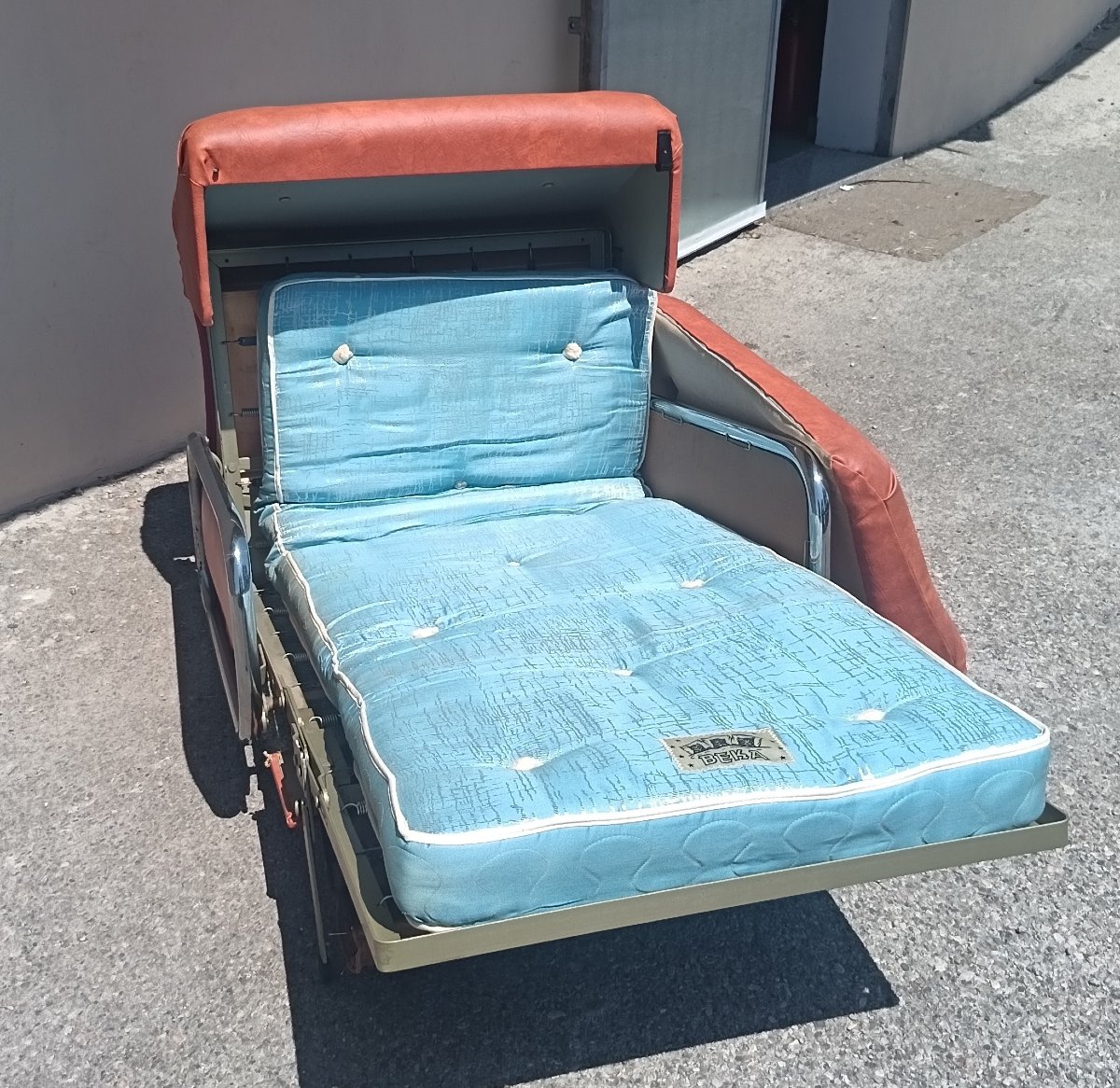 1980s Beka Vintage Armchair-photo-4