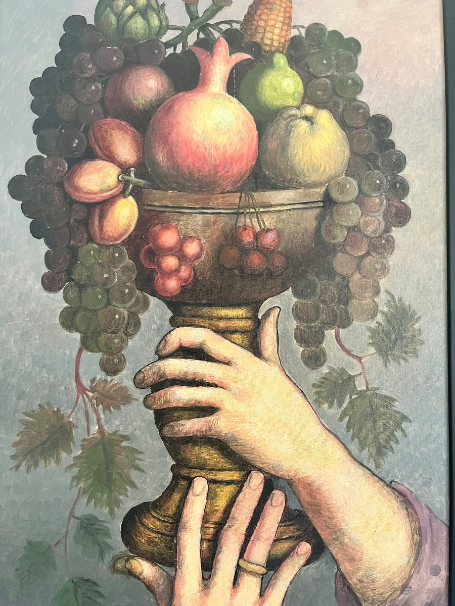 Oil On Panel: The Seasons – Spring, 1950-photo-2