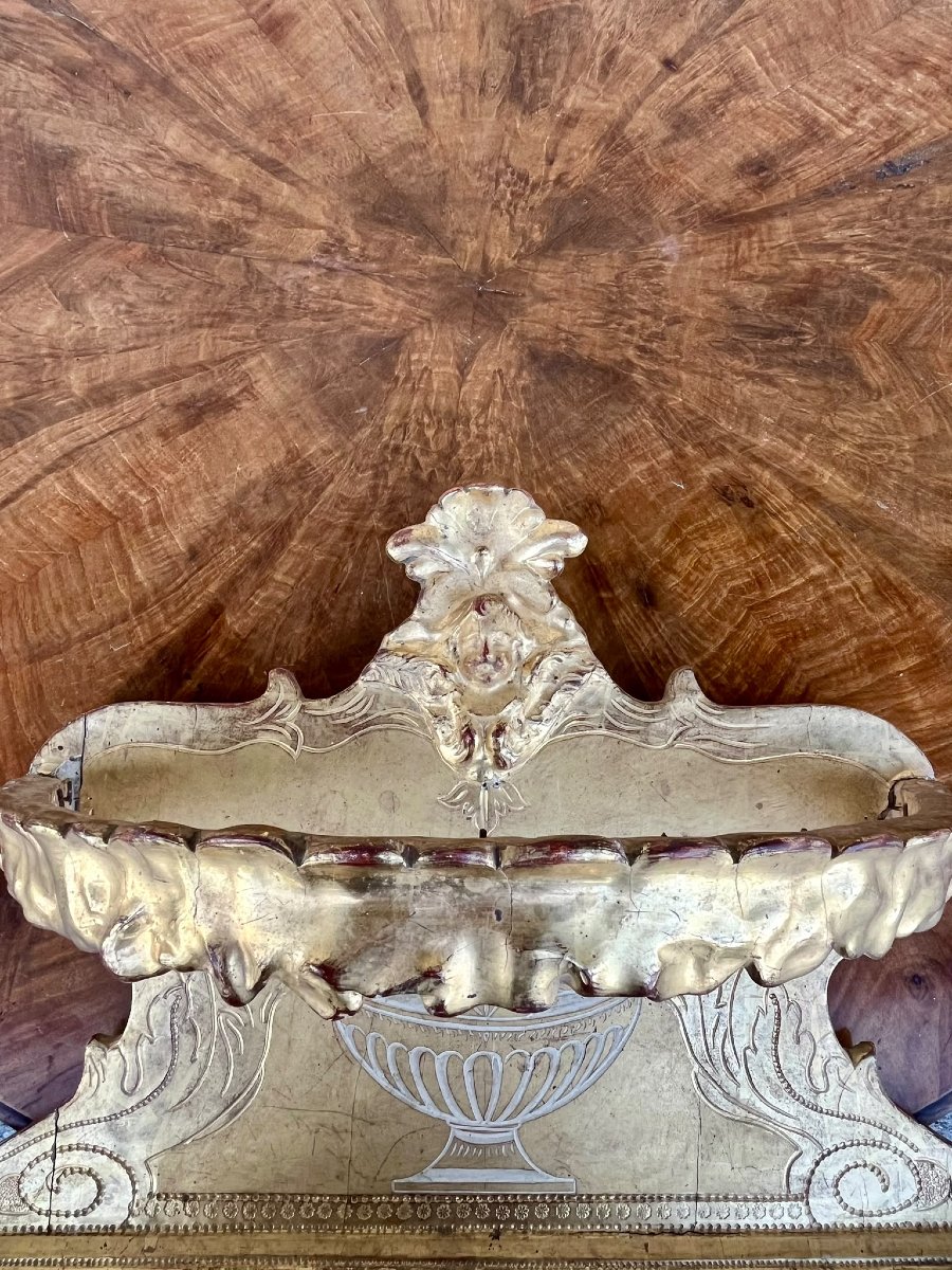18th-century Wooden Frieze, Pure Gold—rome-photo-2