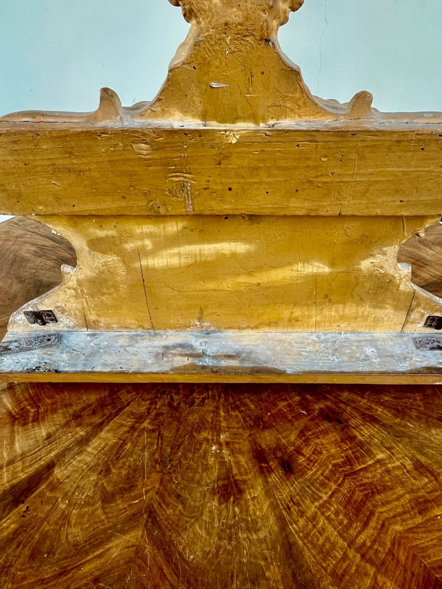 18th-century Wooden Frieze, Pure Gold—rome-photo-3