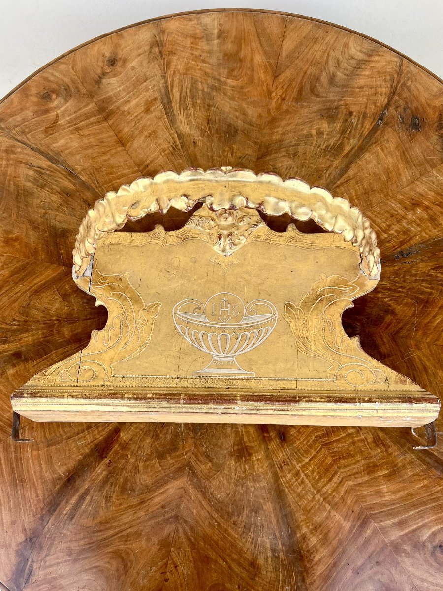 18th-century Wooden Frieze, Pure Gold—rome-photo-4
