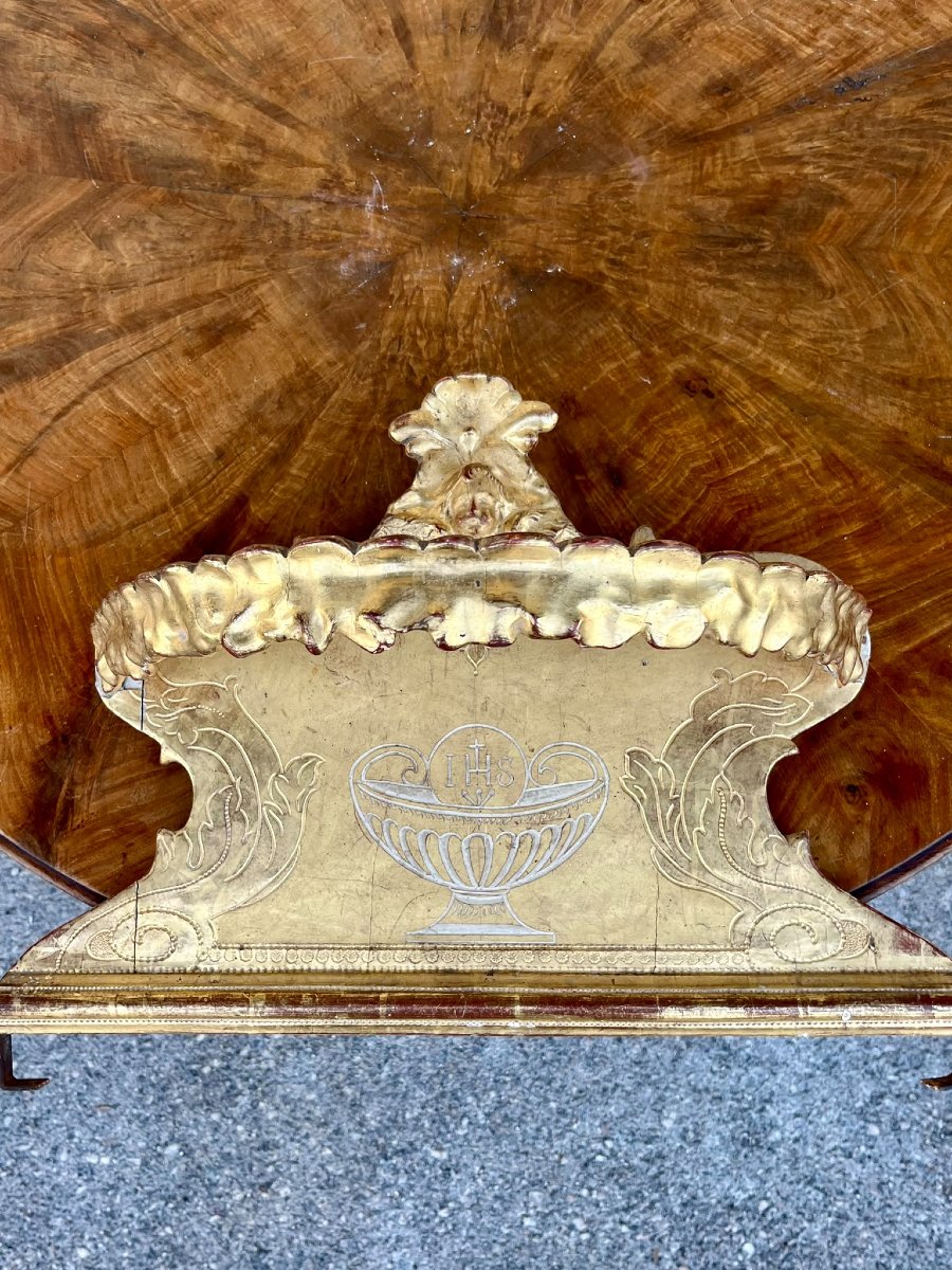 18th-century Wooden Frieze, Pure Gold—rome