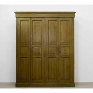 Armoire bolognaise du XIXe siècle provenant d'un ancien palais