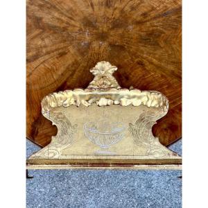 18th-century Wooden Frieze, Pure Gold—rome