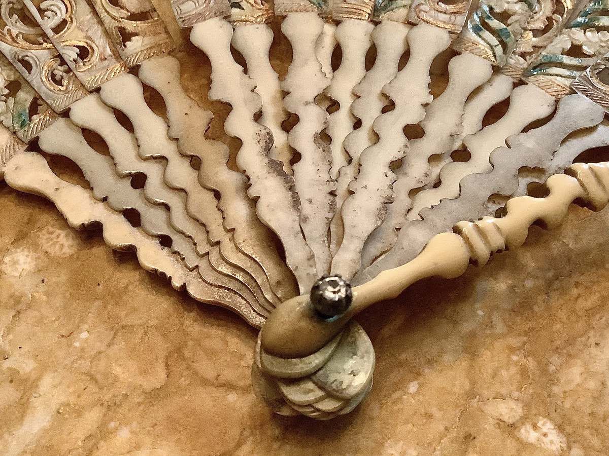 Louis XV Period Fan Without Decoration -photo-5