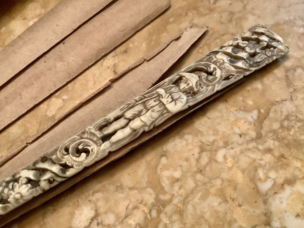 Louis XV Period Fan Without Decoration -photo-6