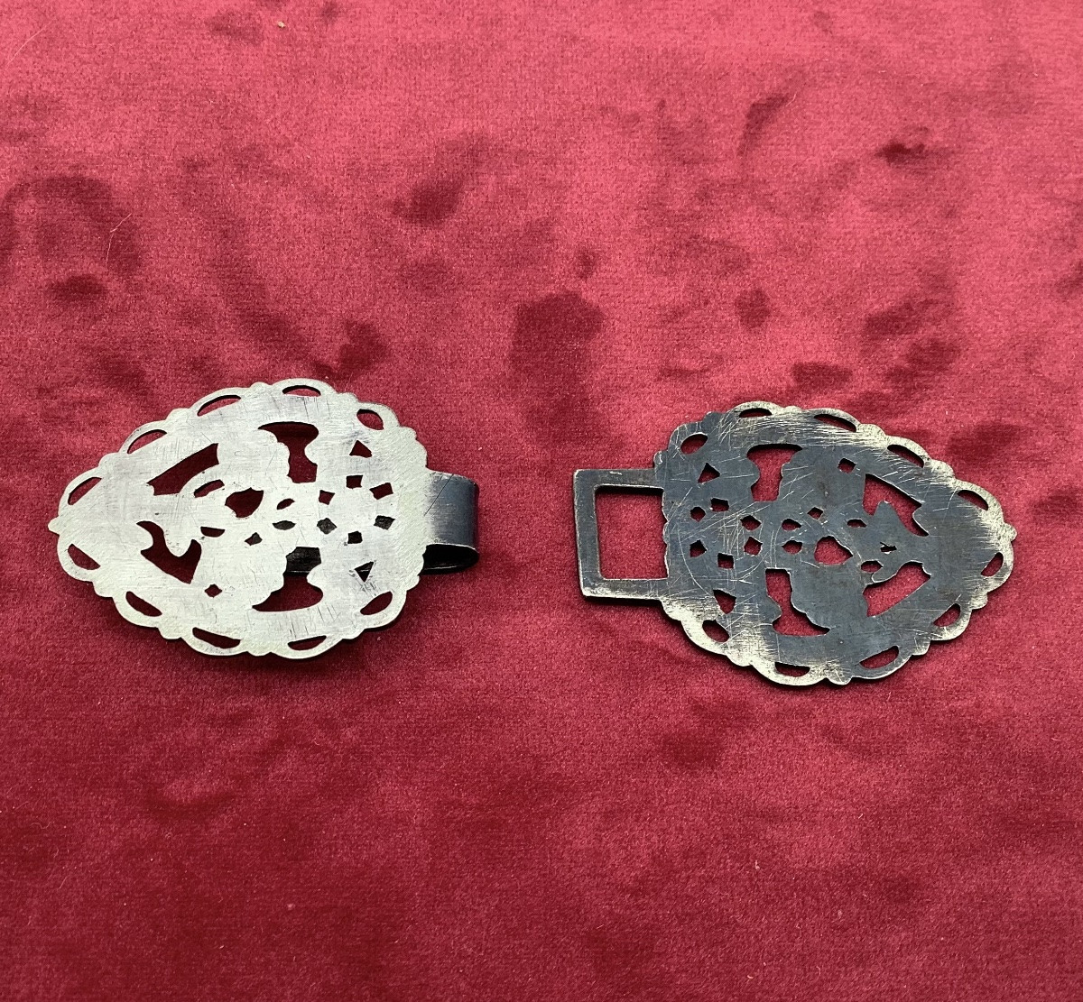 52 - Silver Provençal Cape Buckle For An Arlesian Costume -photo-2