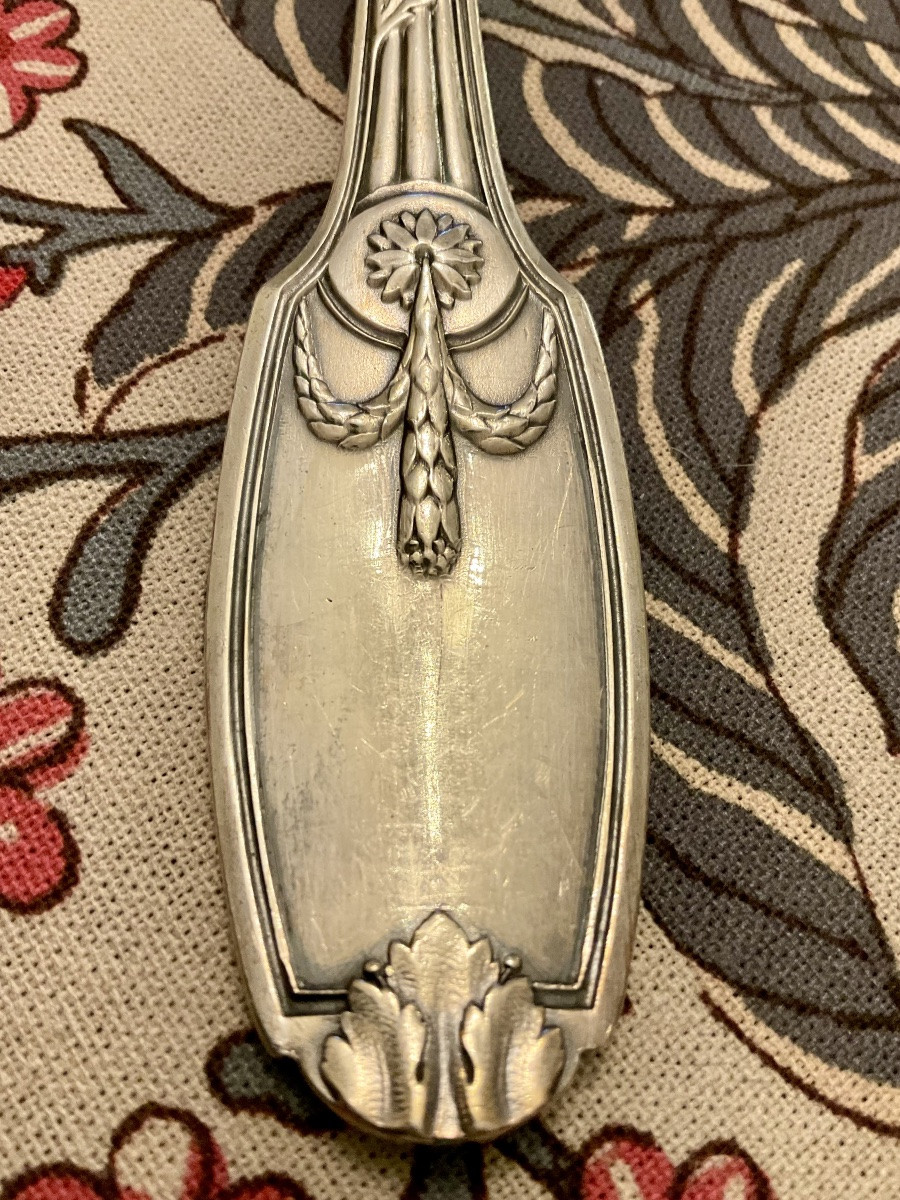 Partie de ménagère Christopher en métal argente 52 pièces vers 1917 -photo-3