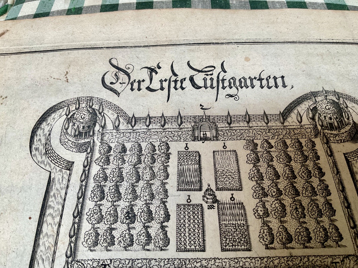 2 17th-century Architectural Engravings -photo-3