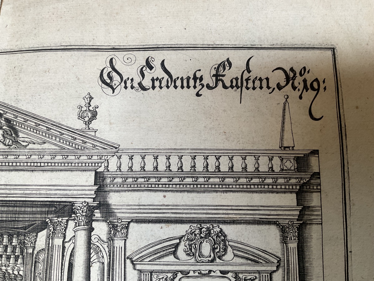 2 17th-century Architectural Engravings -photo-4