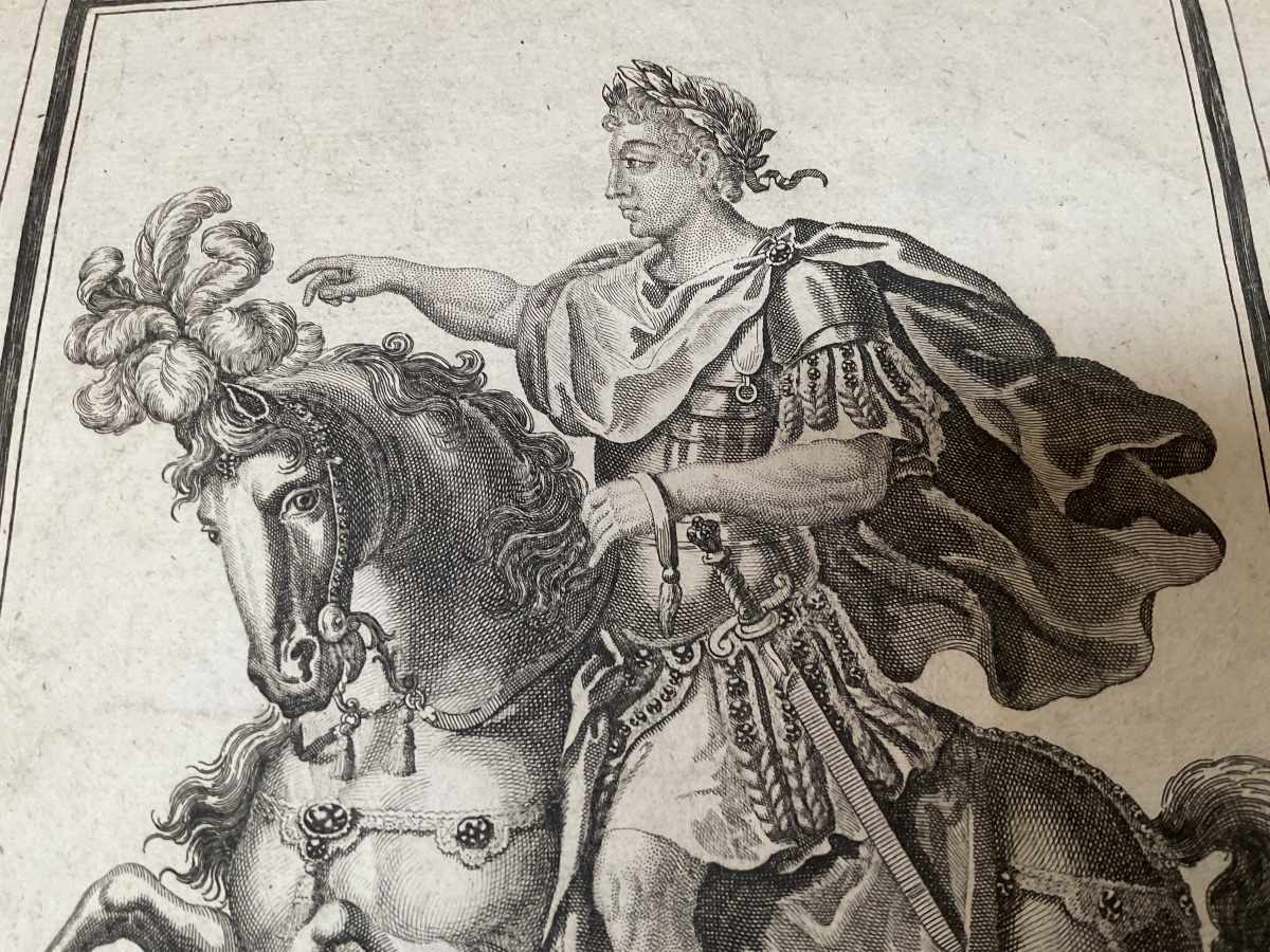 An 18th-century Engraving Depicting Caius Caligula-photo-2