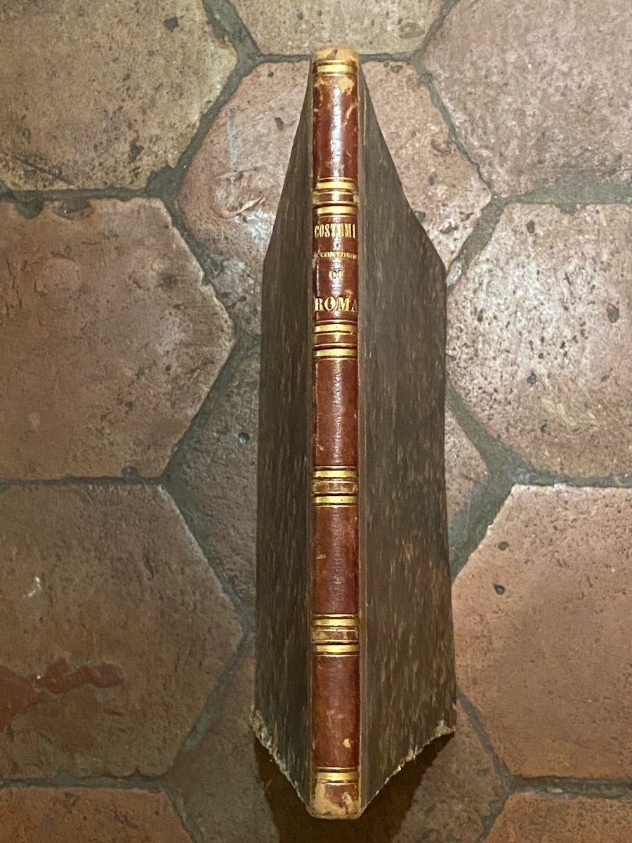 Important Book Of Fifty Engravings By Bartolomeo Pinelli Italy Rome XIXth 1823.-photo-4