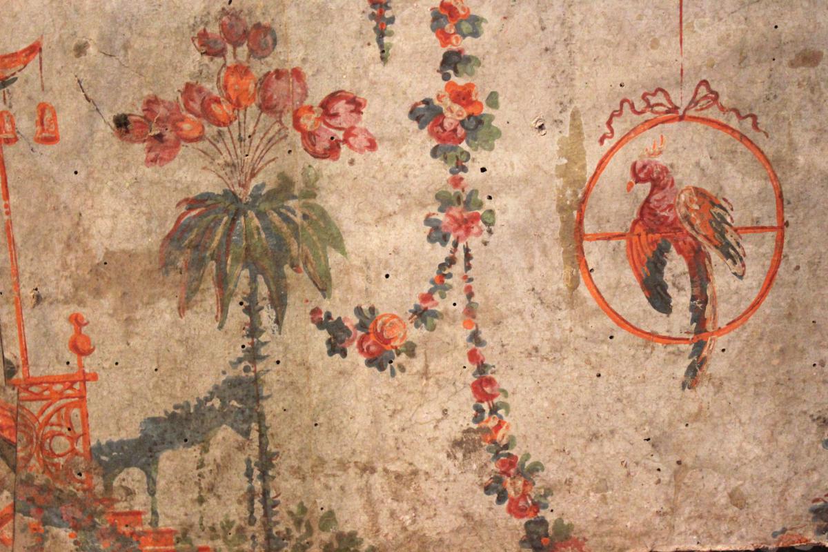 Ciel De Lit XVIIIeme Decor Aux Chinois-photo-1