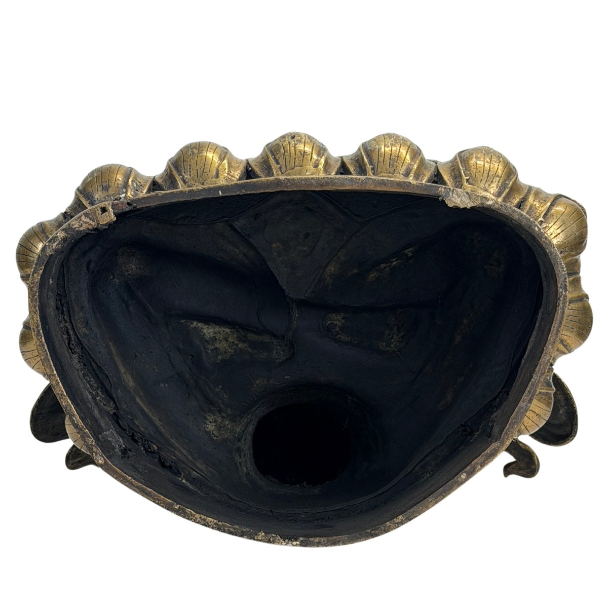 Tibetan Vajrasattva In Gilded Bronze – Newar Influence, 19th Century-photo-5
