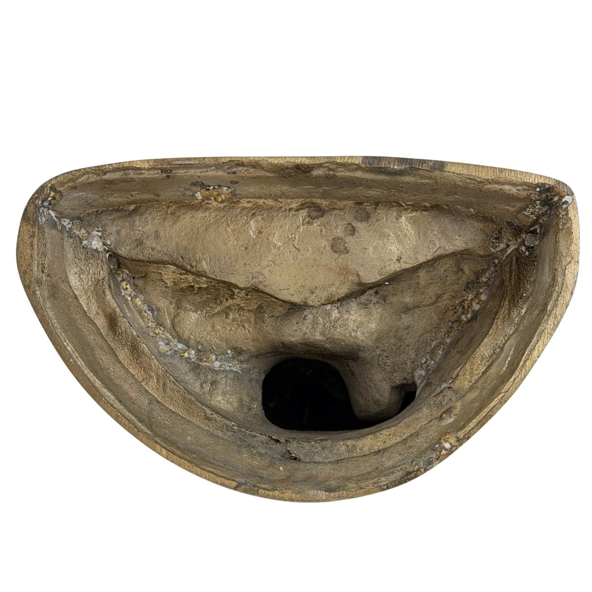 Bouddha tibétain en bronze à vestiges de dorure – Himalaya, XIXe siècle-photo-5