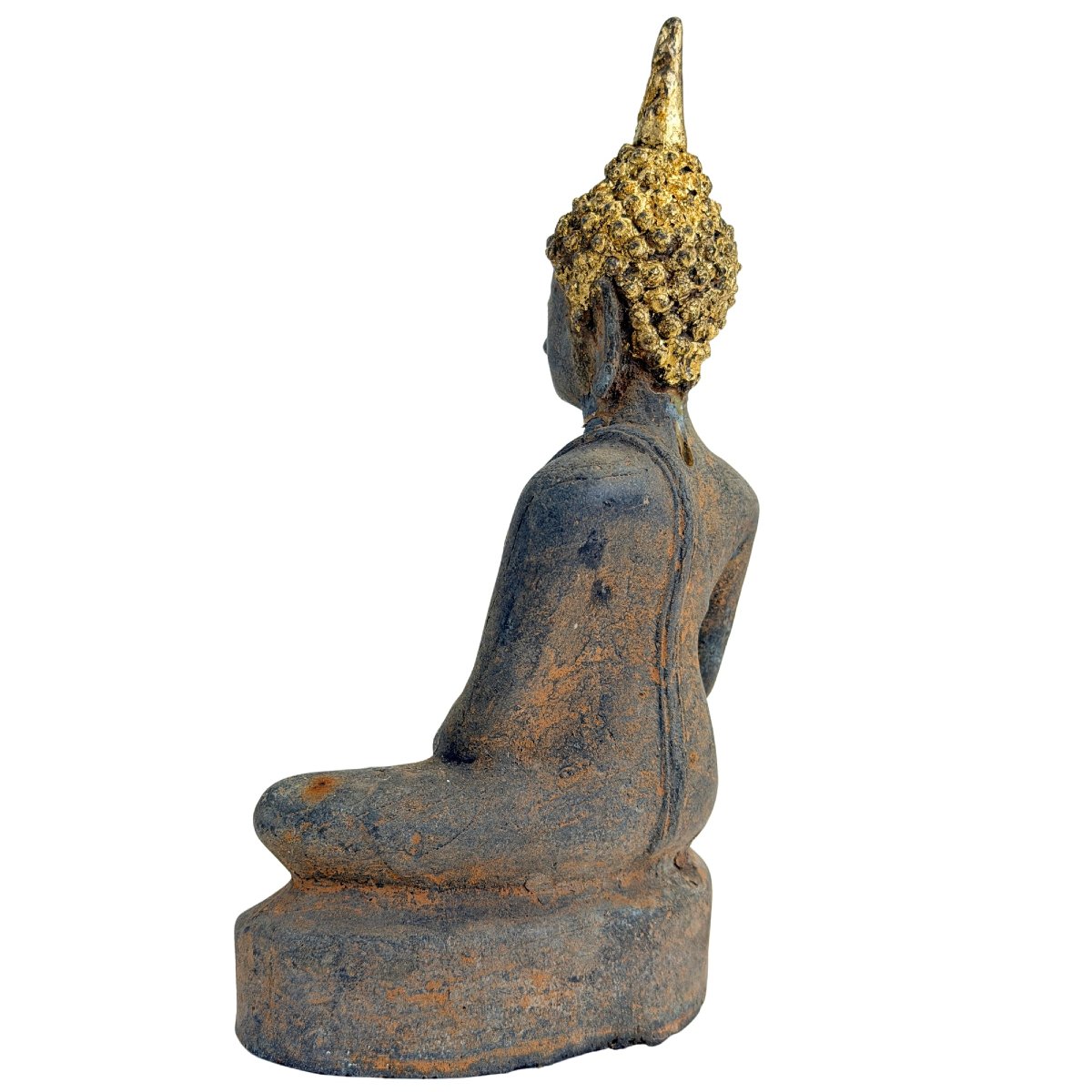Gilded Bronze Buddha From Ayutthaya – Thailand, 17th–early 18th Century-photo-7