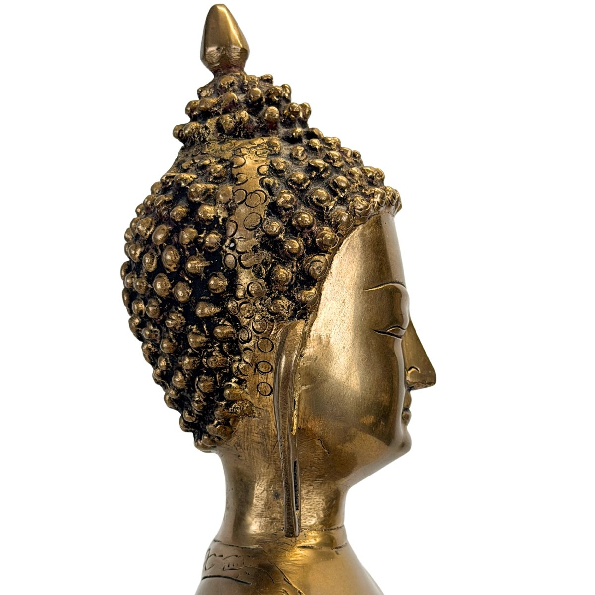 Tibetan-himalayan Shakyamuni Buddha In Bronze – 17th–18th Century-photo-4