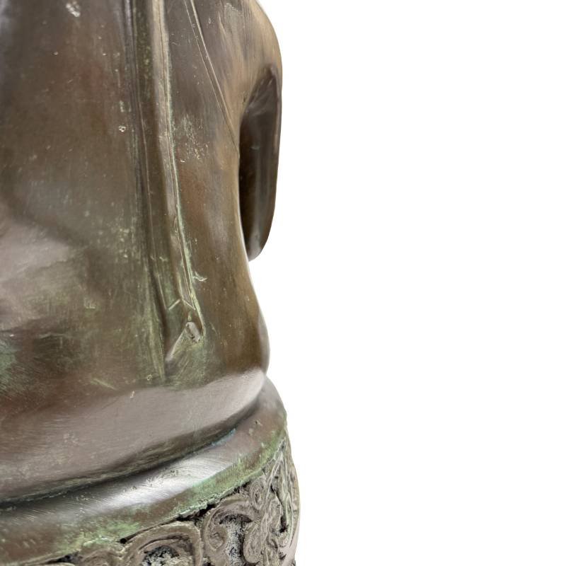 Thai Bronze Shakyamuni Buddha – Lan Na, 19th Century-photo-5