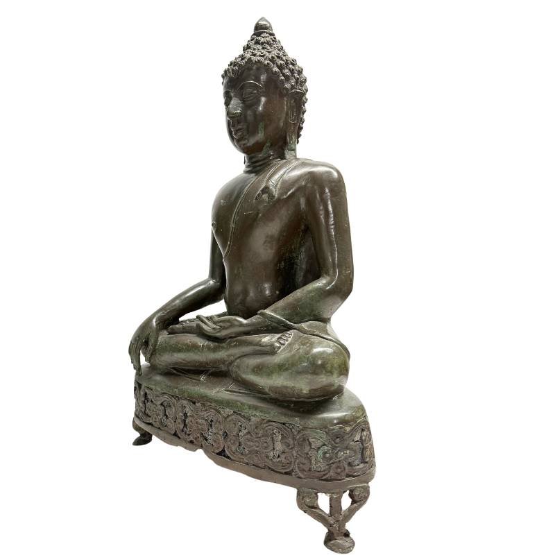 Thai Bronze Shakyamuni Buddha – Lan Na, 19th Century-photo-8