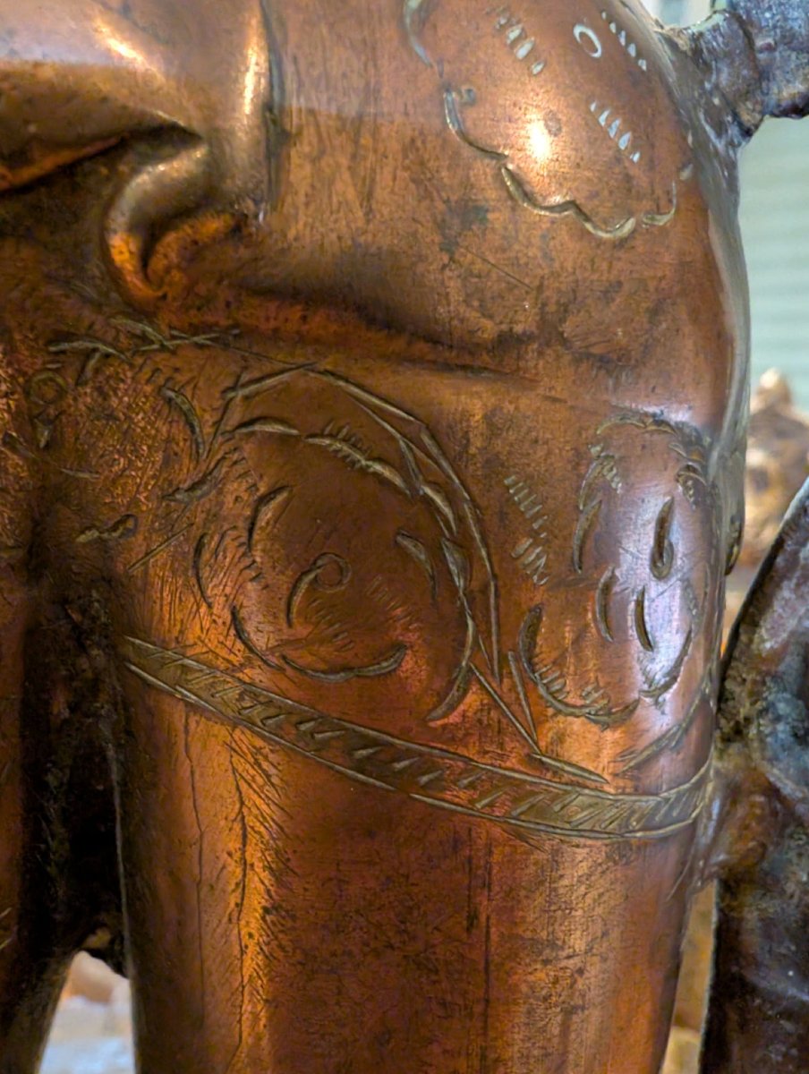 Tibetan Green Tara In Gilded Bronze – Vajrayana Tradition, 18th Century-photo-5