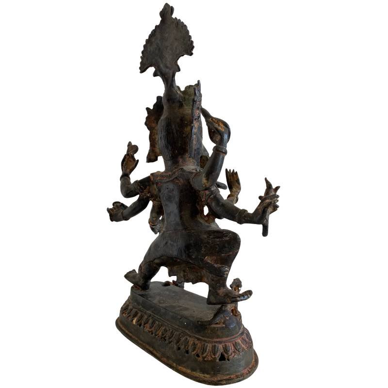 Dancing Ganesha In Bronze – Southeast Asia, 18th–19th Century-photo-4
