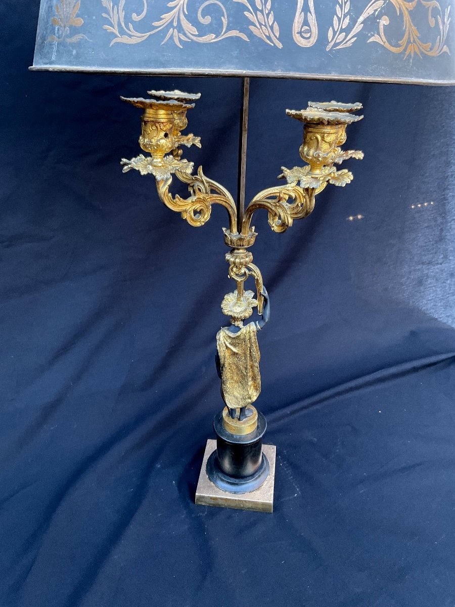 Bon Sauvage Gilded Bronze Hot Water Bottle Lamp -photo-1