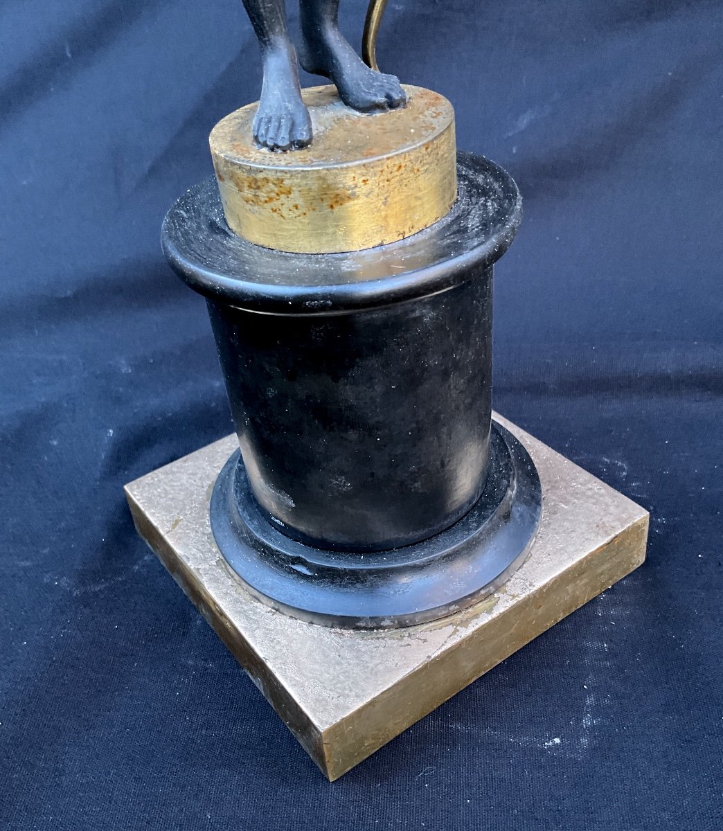 Bon Sauvage Gilded Bronze Hot Water Bottle Lamp -photo-2