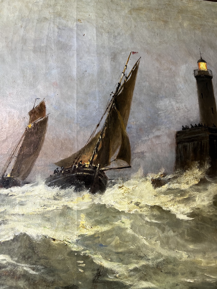 Marine Emile Maillard, Marine Painter