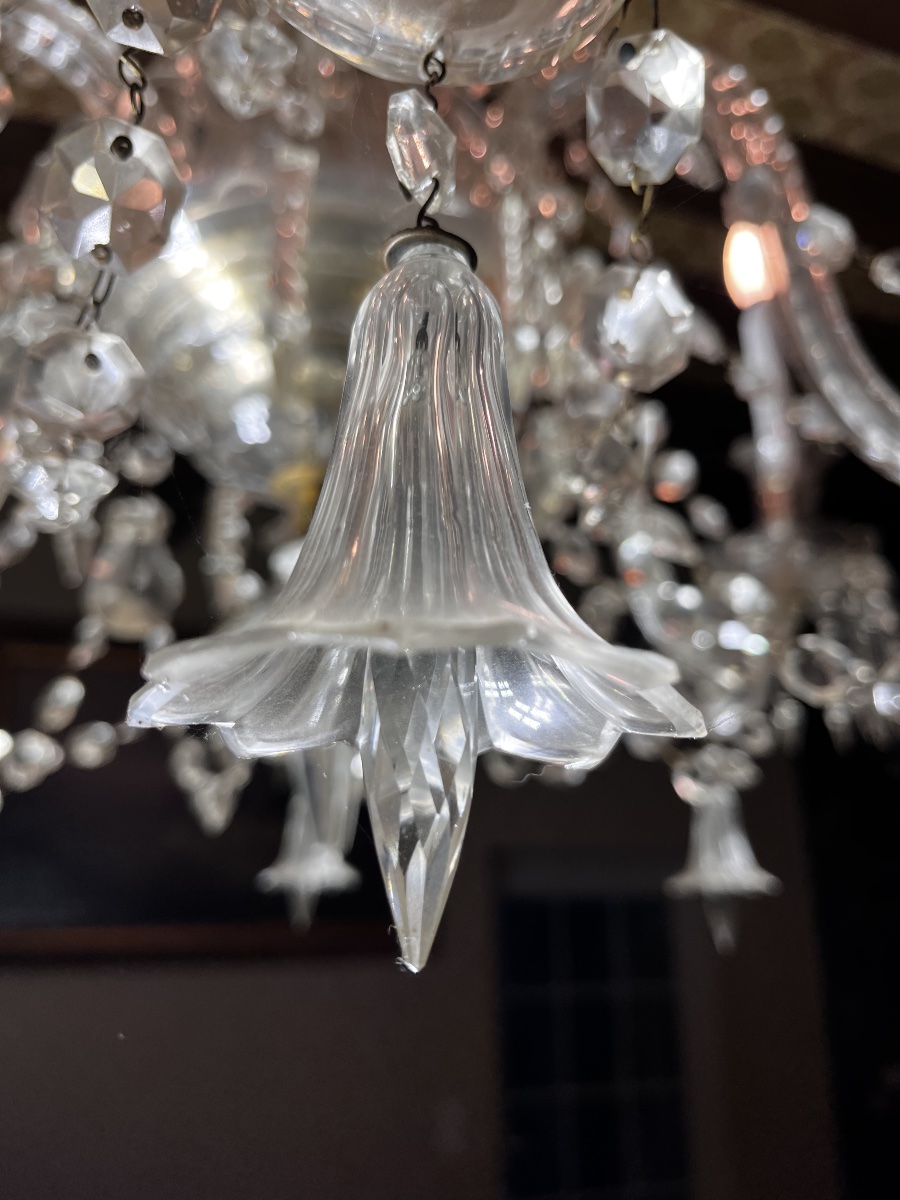 Early 19th-century Bohemian Crystal Chandelier-photo-2