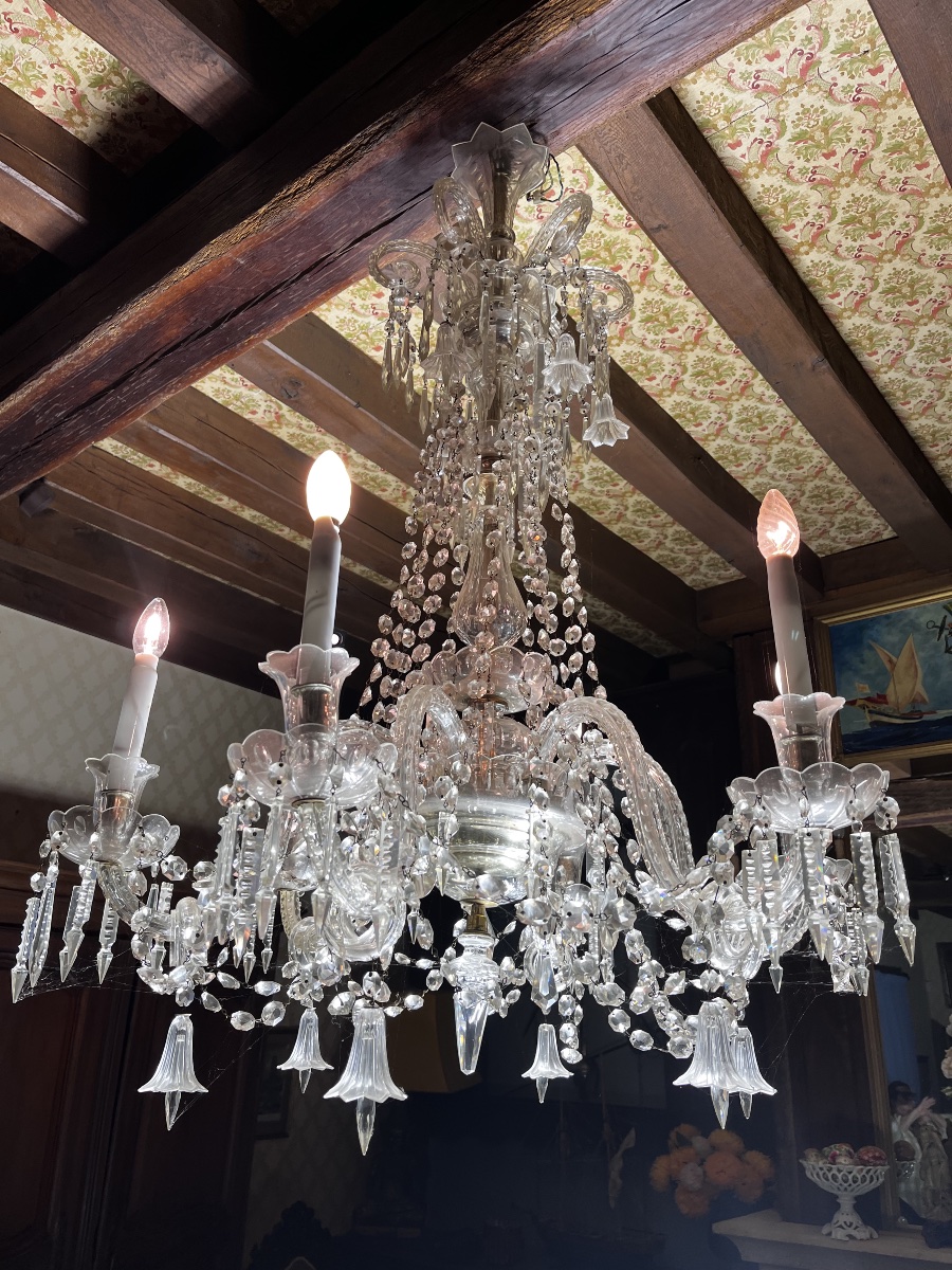 Early 19th-century Bohemian Crystal Chandelier