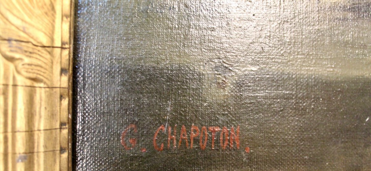 Nature Porte Par Gregoire Chapoton (1845-1916)-photo-2