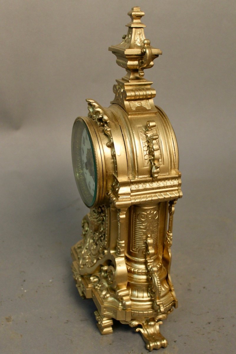 Pendule En Bronze De Style Baroque-photo-1