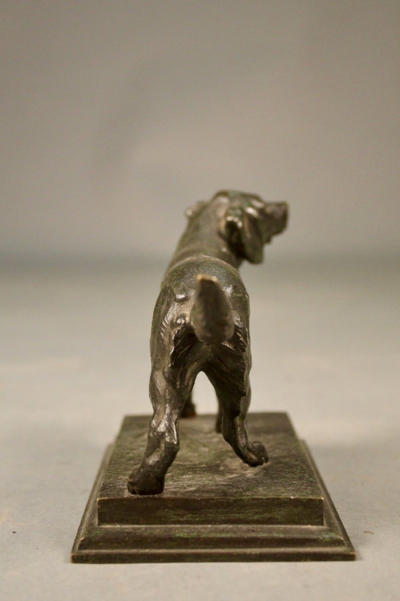 Nineteenth Bronze Hunting Dog-photo-3