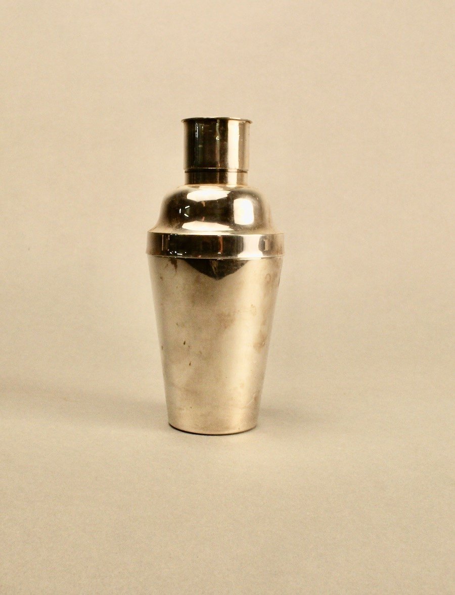 Silver Metal Cocktail Shaker Cailar Bayard