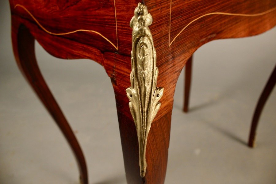 Napoleon III Inlaid Slope Desk-photo-3