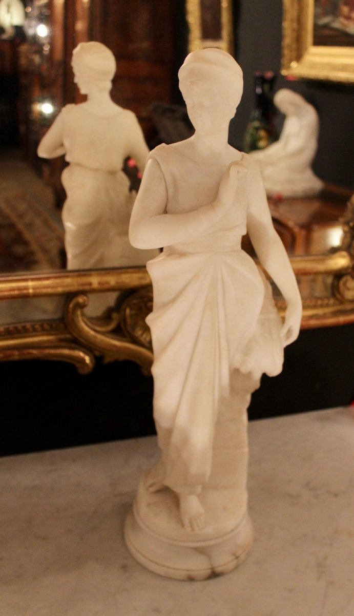 Marble And Alabaster Statue By Pugi-photo-6