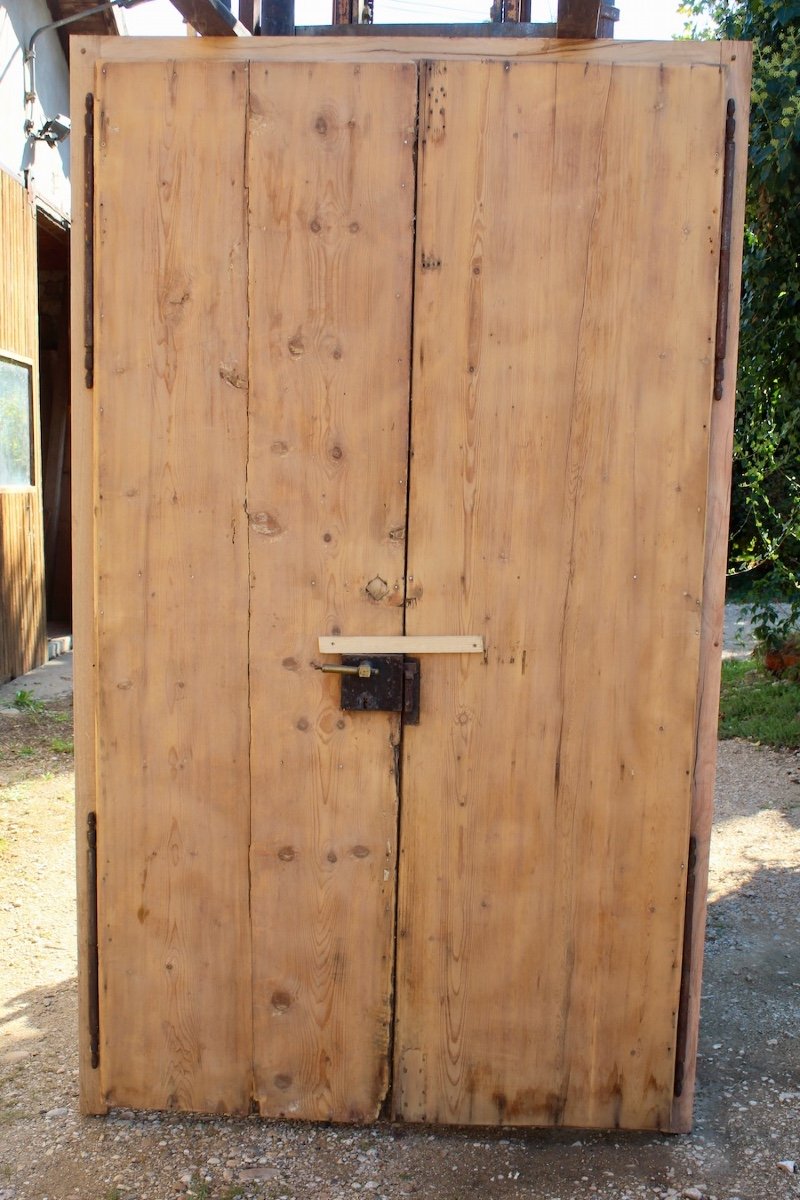 Double Door In Carved Walnut-photo-1