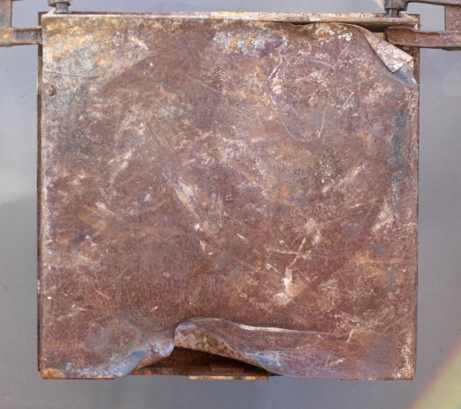 Renaissance Fireplace Plate With Ventilation Circuit-photo-2