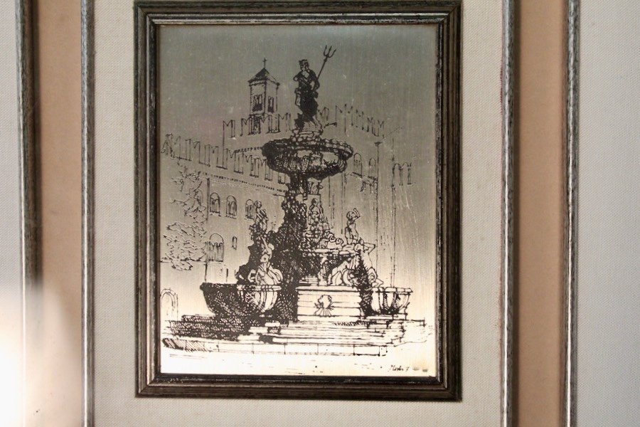 Plaque Gravée Du Joailler Italien  Mastro 7 -photo-3
