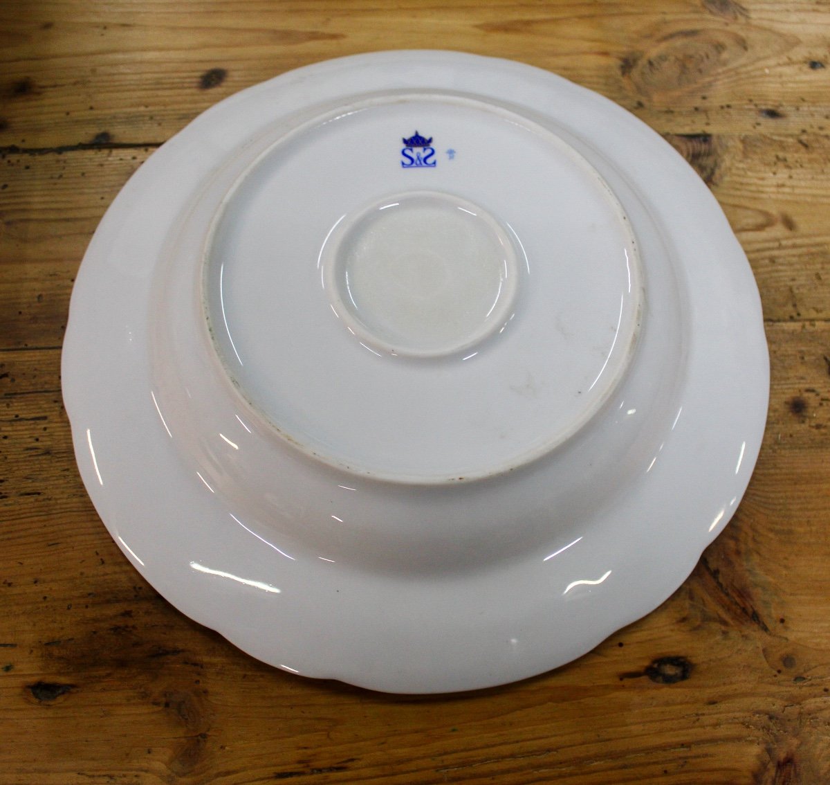 Sèvres Porcelain Dish Representing Sultan Mirzo Ulughbek-photo-2