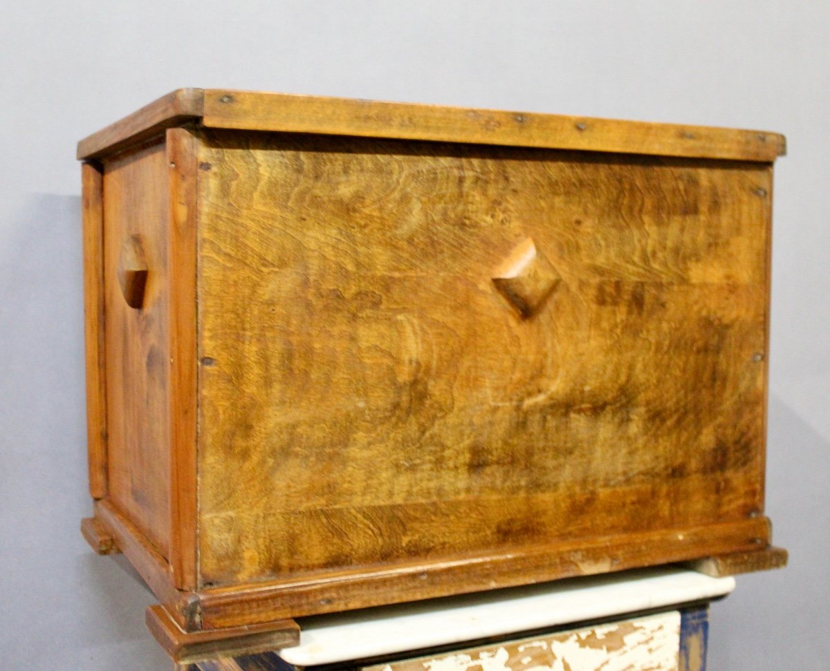 Grand Coffret En Bois Décoré Toutes Faces -photo-2