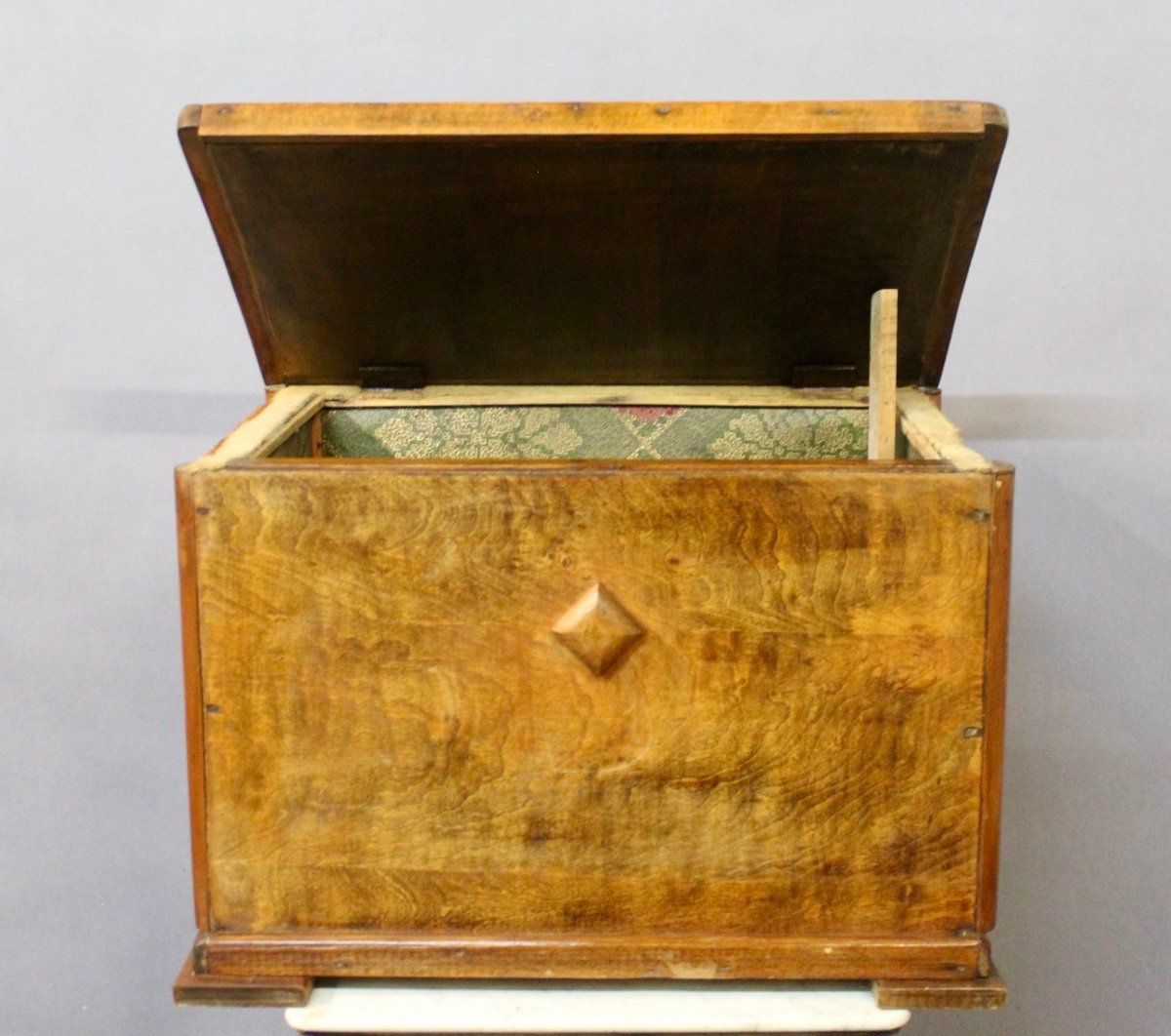 Grand Coffret En Bois Décoré Toutes Faces -photo-3