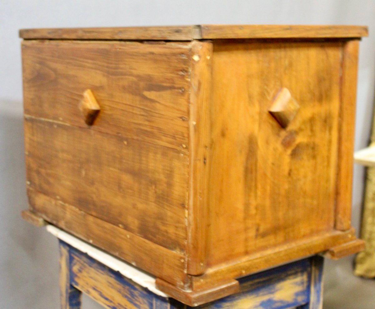Grand Coffret En Bois Décoré Toutes Faces -photo-3
